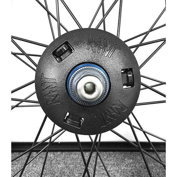 Rant Strap On Front Hub Guard - Black
