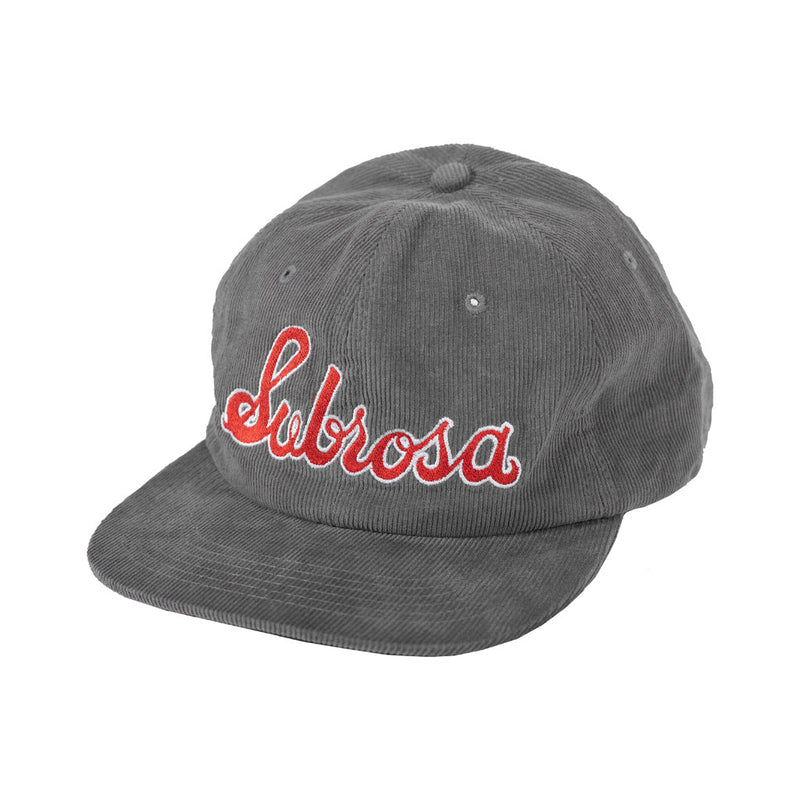 Subrosa Embroidered Cold One Cap - Grey