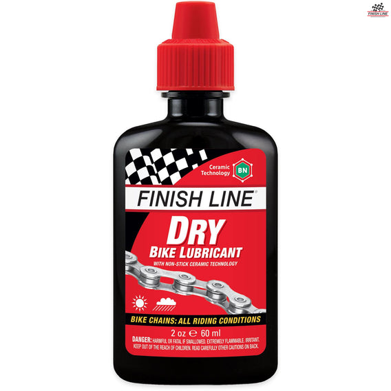 Finish Line Dry Bike Chain Lubricant 2oz/60ml