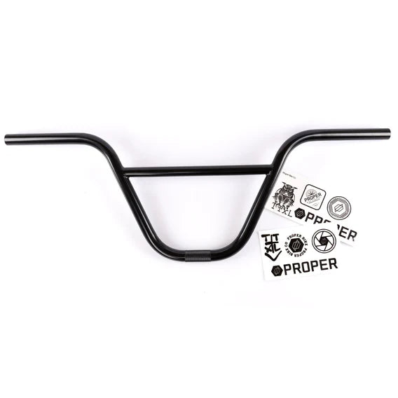 BMX バーPROPER BIKE CO. TTXL BAR Proper TTXL Bars - Black 8.75