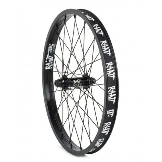 Rant Party On V2 Front Wheel - Black 10mm