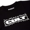 Cult Bolts T-Shirt - Black Detail | Backyard UK BMX Shop
