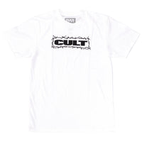 Cult Bolts T-Shirt - White | Backyard UK BMX Shop