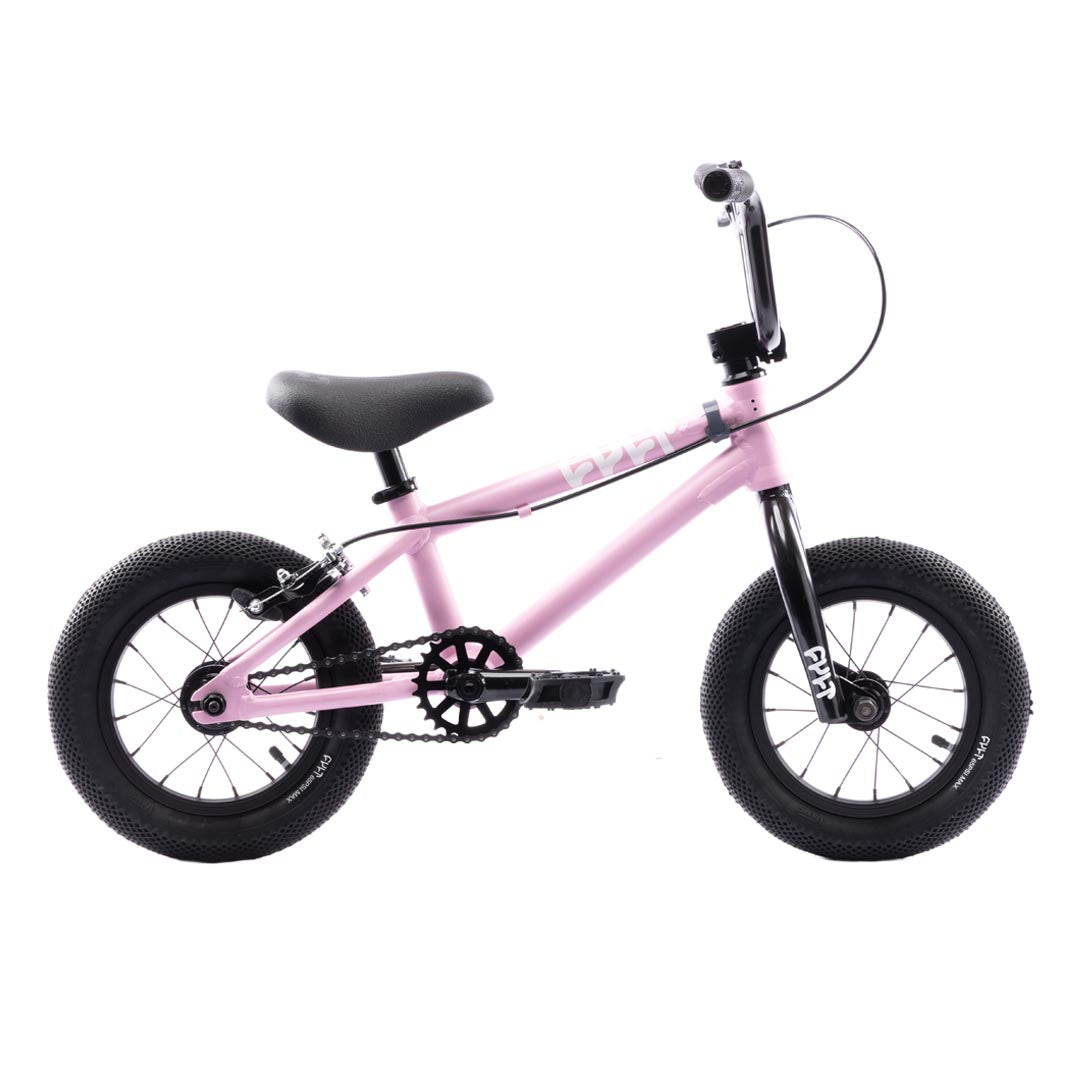 Cult 2024 Juvenile 12" BMX Bike -  Pink With Black Parts 13.25" | Backyard BMX UK Shop 