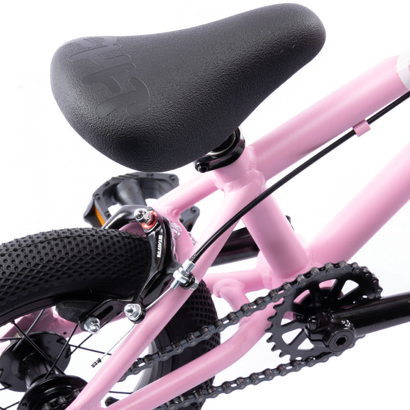 Cult 2024 Juvenile 12" BMX Bike -  Pink With Black Parts 13.25" | Backyard BMX UK Shop 