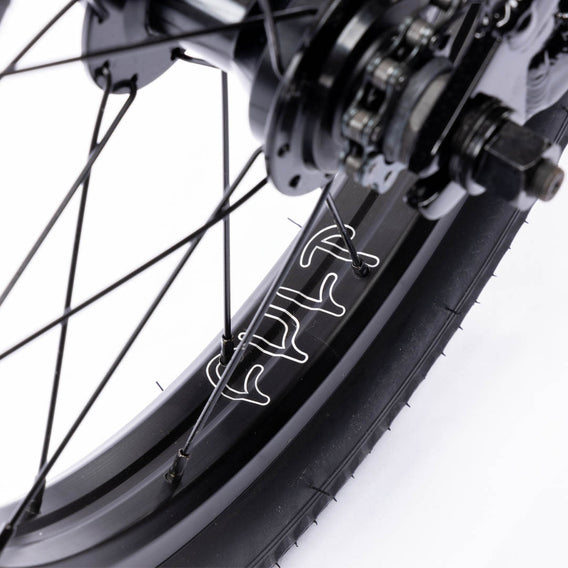 Cult 2024 Juvenile 16" BMX Bike - Black 16.5" | Backyard UK BMX Shop