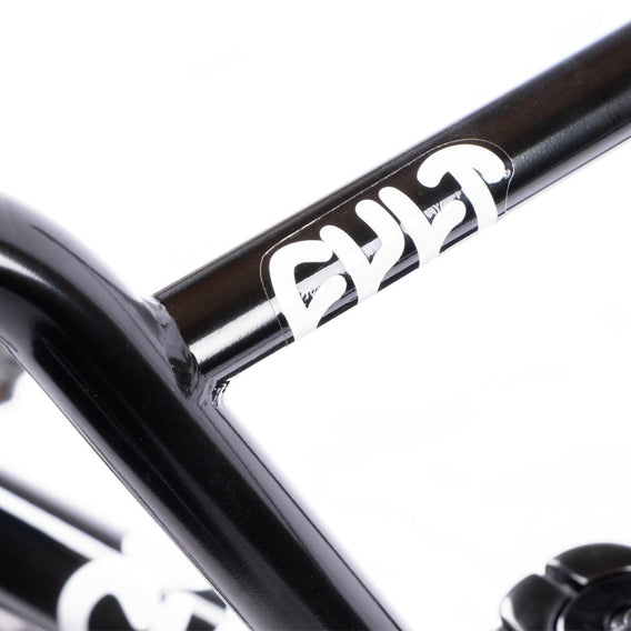 Cult 2024 Juvenile 16" BMX Bike - Black 16.5" | Backyard UK BMX Shop