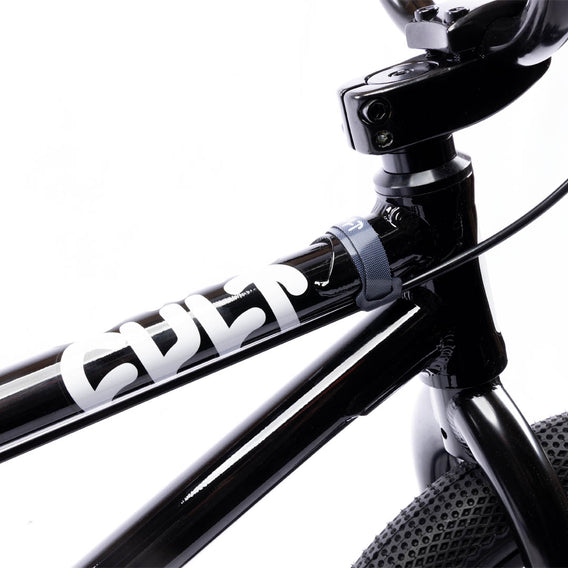 Cult 2024 Juvenile 16" BMX Bike - Black 16.5" | Backyard UK BMX Shop