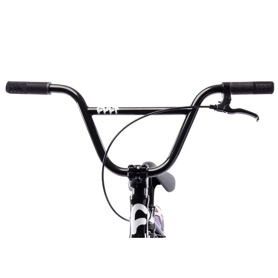 Cult 2024 Juvenile 18" BMX Bike - Black With Purple Camo Tyres 18" | Backyard UK BMX Shop