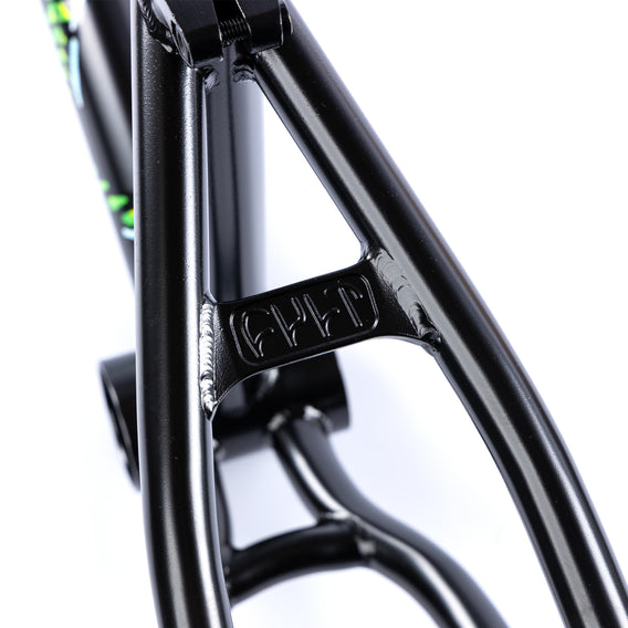 Cult Trey Frame - Black | Backyard UK BMX Shop Hastings
