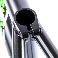Cult Trey Frame - Black | Backyard UK BMX Shop Hastings