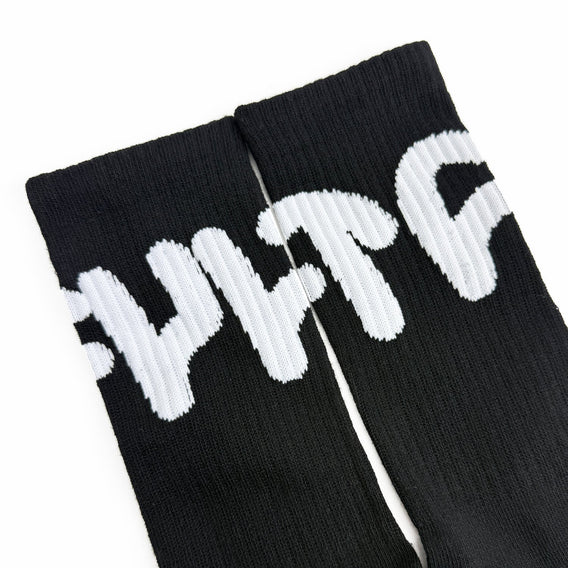 Cult Big Logo Socks - Black