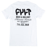 Cult Bullsh*t T-Shirt - White