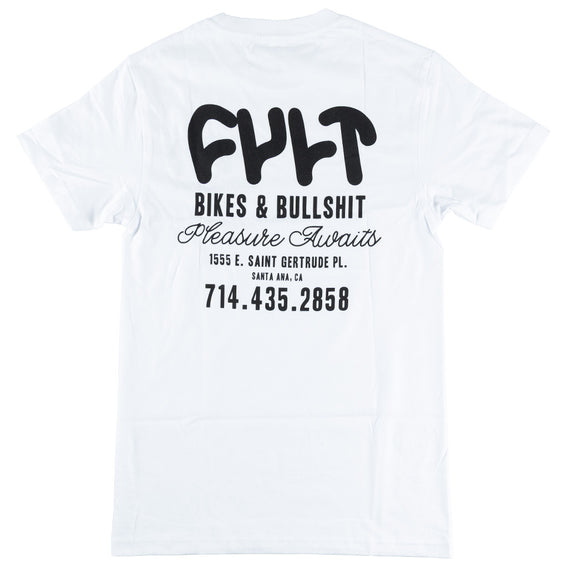 Cult Bullsh*t T-Shirt - White