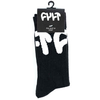 Cult Big Logo Socks - Black