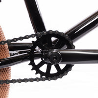 Cult 2024 Gateway BMX Bike - Black With Gum Tyres 20.5" Sprocket | Backyard UK BMX Shop Hastings