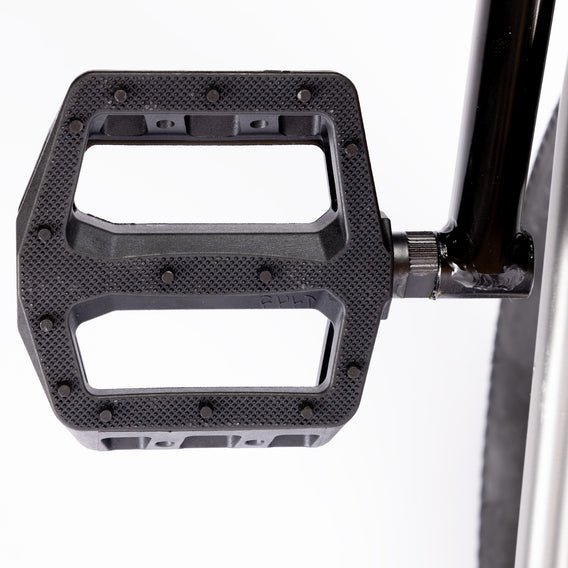 Cult 2024 Access BMX Bike - Raw With Grey Camo Tyres 20" Pedal | Backyard UK BMX Shop Hastings