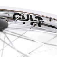 Cult Crew V2 Front Wheel With Guards - Chrome 10mm (3/8")