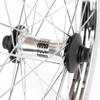 Cult Crew V2 Front Wheel With Guards - Chrome 10mm (3/8")