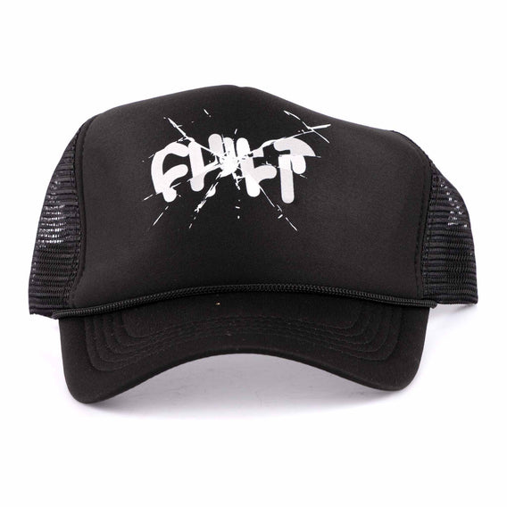 Cult Shattered Trucker Cap - Black