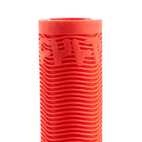 Cult Solo Grips - Red logo close up