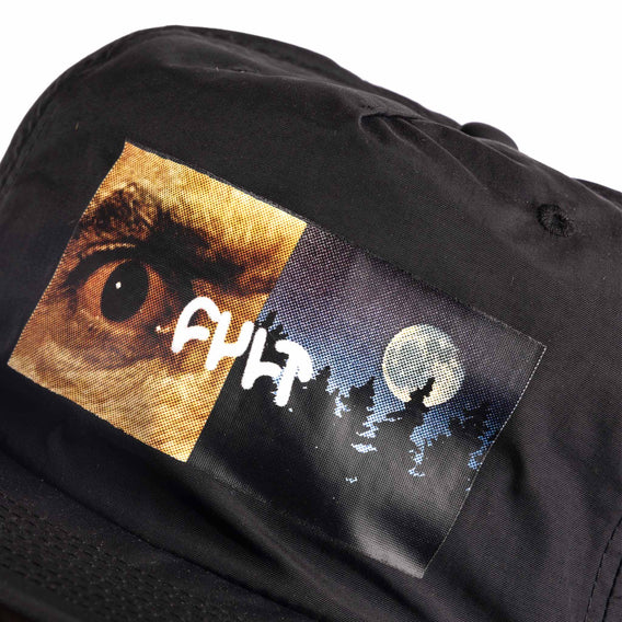 Cult Love And Terror Cap - Black detail