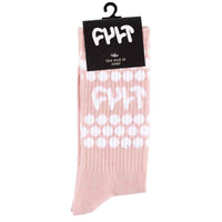 Cult Don't Worry Socks - Pink