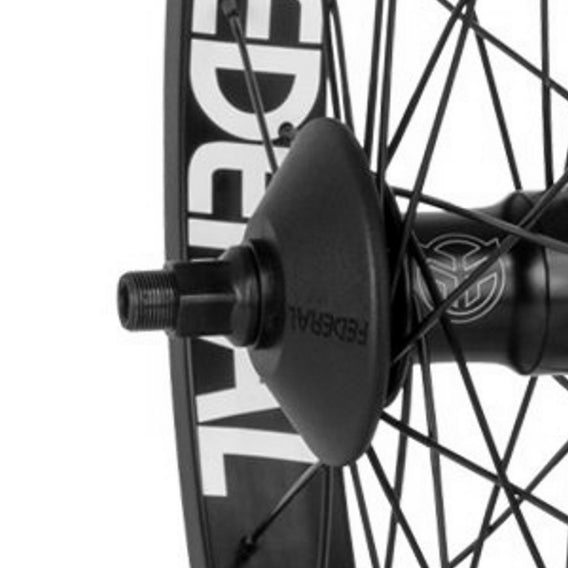Federal Non Drive Side Plastic Hubguard With Motion Freecoaster Cone Nut | BACKYARD BMX UK SHOP