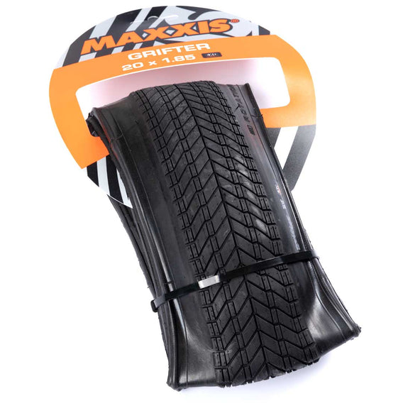 Maxxis Grifter Foldable EXO Tyre - Black 20" | Backyard UK BMX Shop