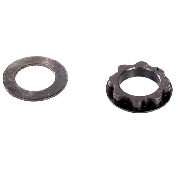 Profile Universal Bolt On Sprocket Adapter - 19mm with washer adapter next to it
