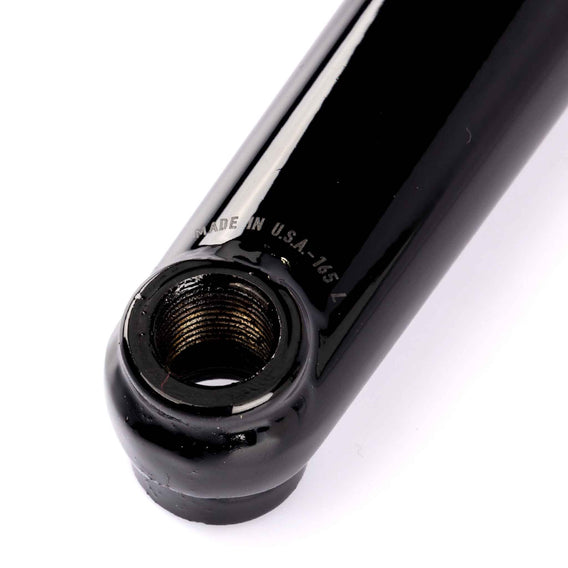 Profile Column Cranks - Black thread detail