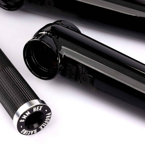 Profile Column Cranks - Black detail