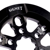 Profile Signet Universal Guard Sprocket - Black CNC detail
