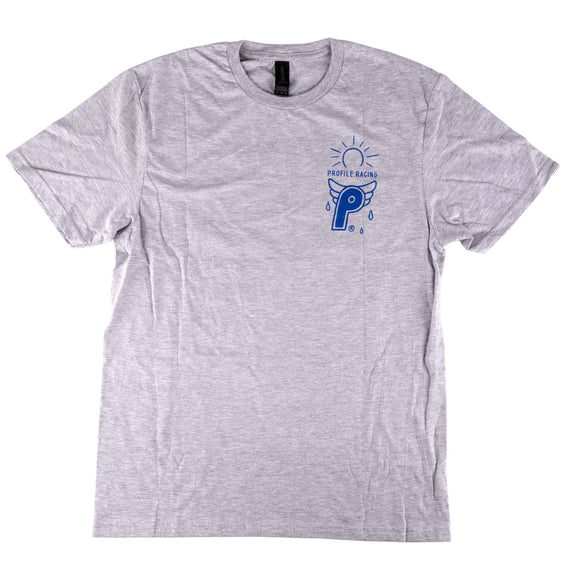 Profile Two Headed Gator T-Shirt - Grey front