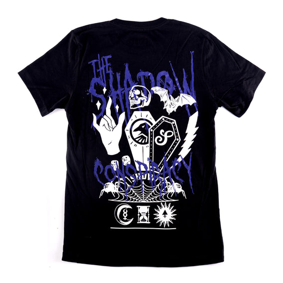 Shadow Invoke T-Shirt - Black | Backyard UK BMX Shop Hastings