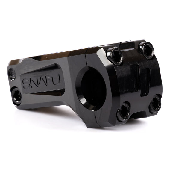 Snafu V2 Front Load Stem - Black 52mm