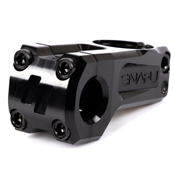 Snafu V2 Front Load Stem - Black 52mm