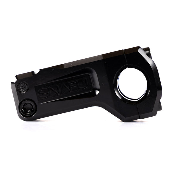 Snafu V2 Front Load Stem - Black 52mm