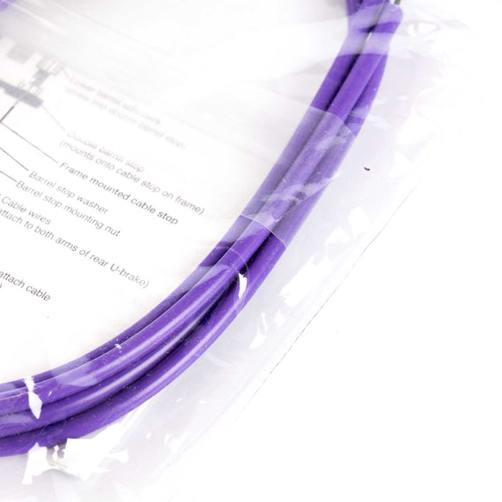 Snafu Astroglide Dual Lower Gyro Cable - Purple