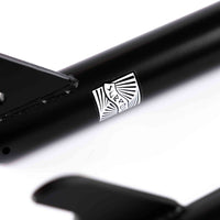 Subrosa Tiro 18" Hi-Ten Steel BMX Fork - Black 10mm sticker