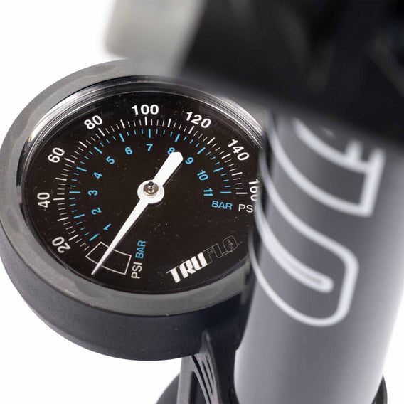 Truflo Easitrax 4 Floor Pump - Black