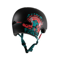 Shadow Big Boy FeatherWeight Helmet Black side graphic | BMX