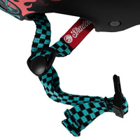 Shadow Big Boy FeatherWeight Helmet chequered strap | BMX