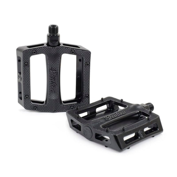 Shadow Metal Alloy Pedals - Black 9/16"