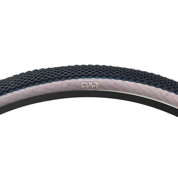 Cult Vans Tyre 26" - Black With Skin Sidewall 2.10"