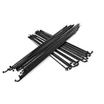 Total BMX Double Butted Spokes (Pack Of 40) - Black