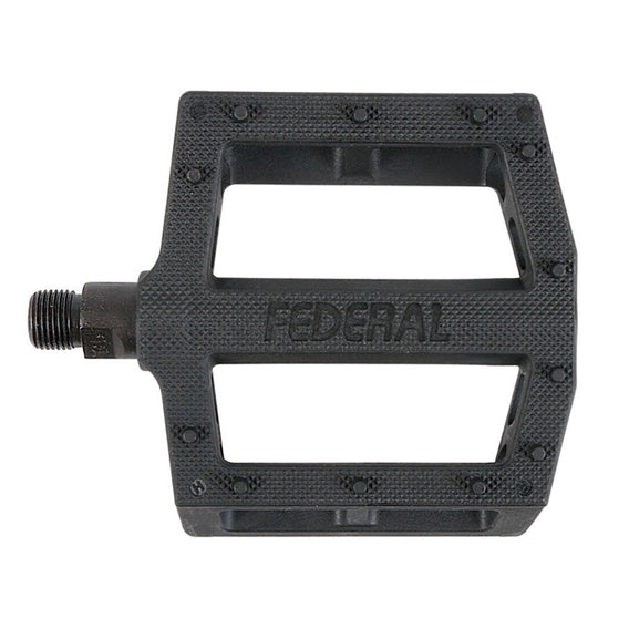 Federal Contact Plastic Pedals - Black 9/16"