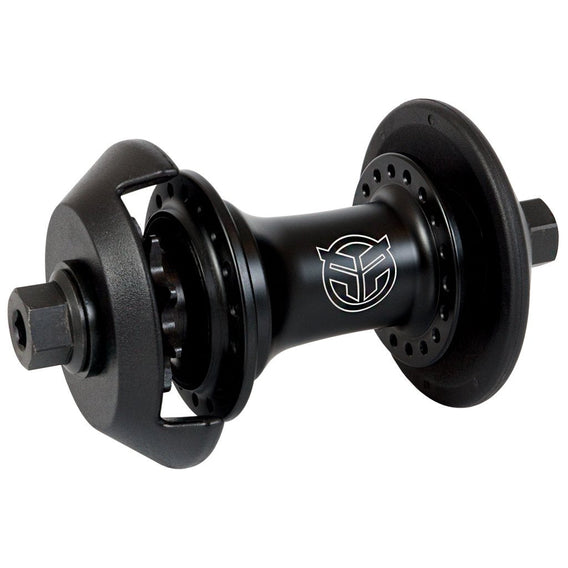 Federal LHD Stance 14mm Female Bolt Cassette Hub With Guards - Matt Black 9 Tooth