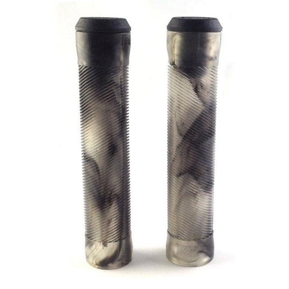 Fiend Team Flangeless Grips - Clear / Black Marble