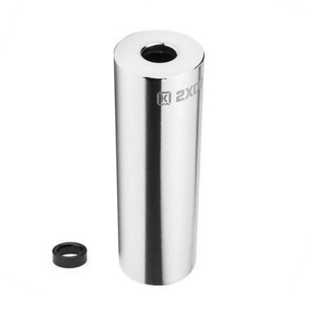 Kink 2XOG Chrome Steel peg 14mm BMX Stunt Peg Backyard BMX shop UK